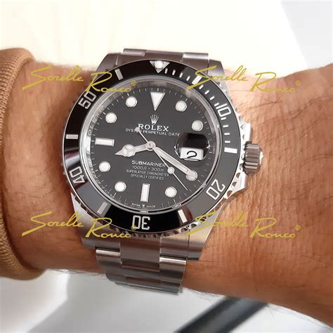 rolex submariner ghiera nero blu|rolex submariner black tie.